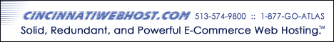 CincinnatiWebHost.com - Solid, Redundant and Powerful Ecommerce Web Hosting.